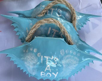 Baby Shower Crab Shell