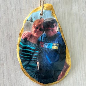 Customized Oyster Shell Ornament