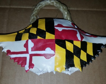 MD Flag Crab Shell