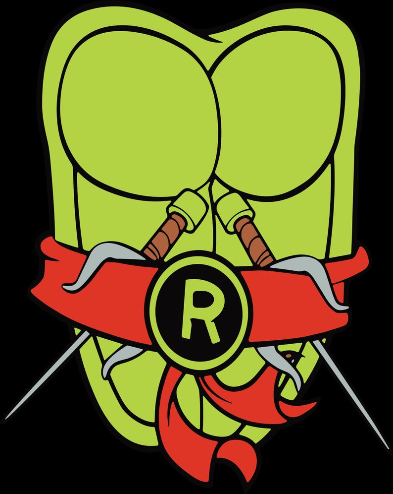 Ninja Turtles SVG PNG Bundle: Donatello, Raphael, Leonardo, Michelangelo image 3