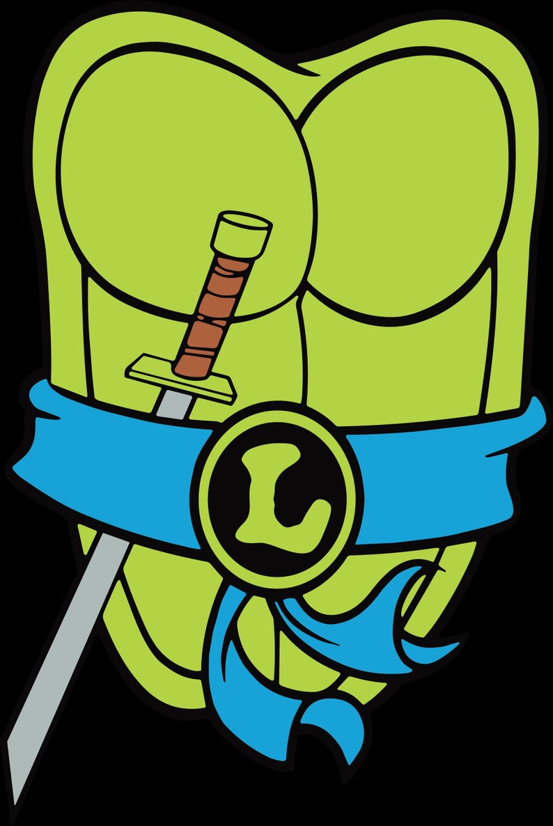 Ninja Turtles SVG PNG Bundle: Donatello, Raphael, Leonardo, Michelangelo image 4