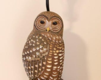 Vintage Westmoreland Glass Owl Fairy Lamp - Etsy