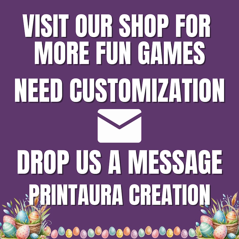 Easter Scavenger Hunt Fun Printable Treasure Hunt Game Easter Egg