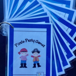 10 Pirate Party Game Cards Printable Instant Download | Etsy