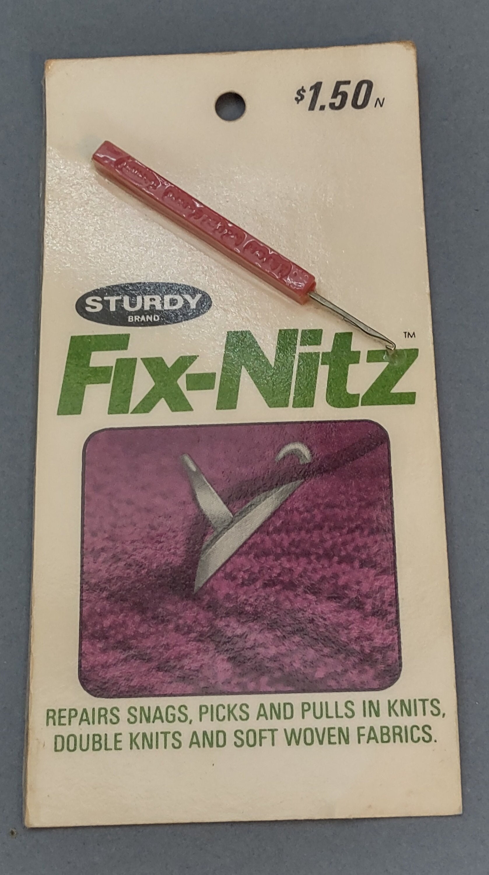 Snagged Sweater Quick Fix - Dritz Snag Nab It Tool 