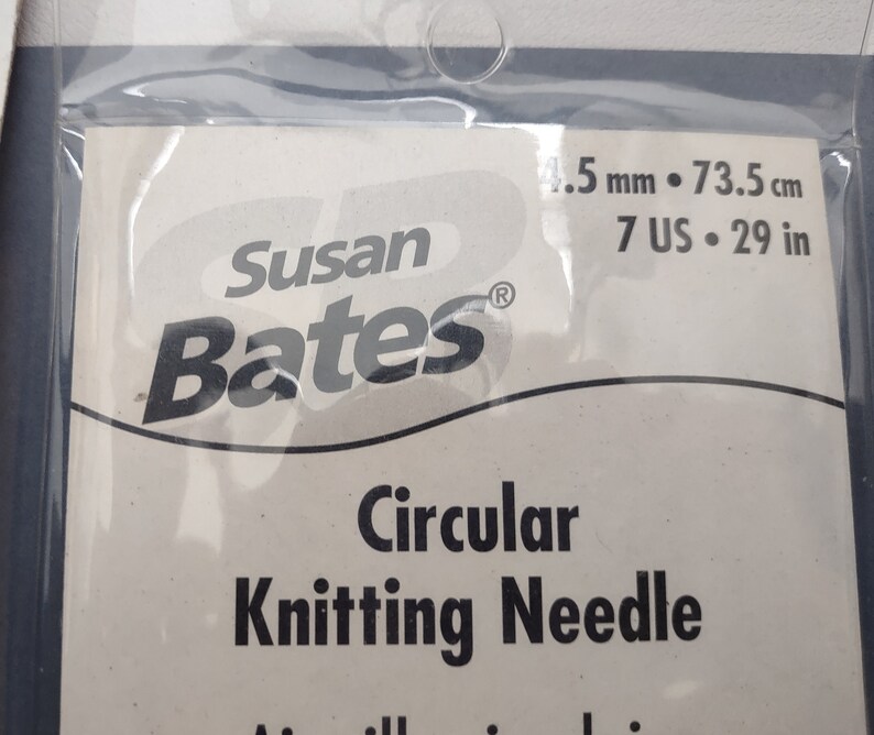 Susan Bates Silvalume Knitting Needles Lot Size 15 circular 36 Size 7 circular 29 Size 3 Double point image 2