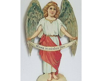 Xlarge HEAVENLY ANGEL 13" CHRISTMAS Decoration Ornament Shackman New in Package