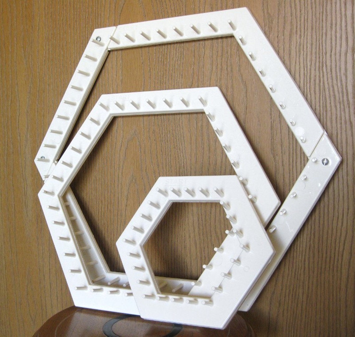 3 Hexagon Lap Looms Love and Money Looms Etsy