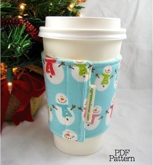 Coffeesleeve instant Download PDF Pattern 3 Styles - Etsy