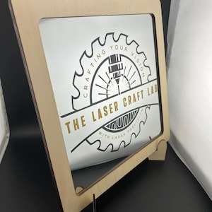 Custom Engraved & Painted Mirror – Reflect Any Image While Keeping Full Functionality. Personalized Decor for Your Space or Business!