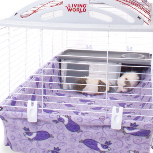 Living World Fitted Fleece Cage Liner Large or XL Sizes Etsy