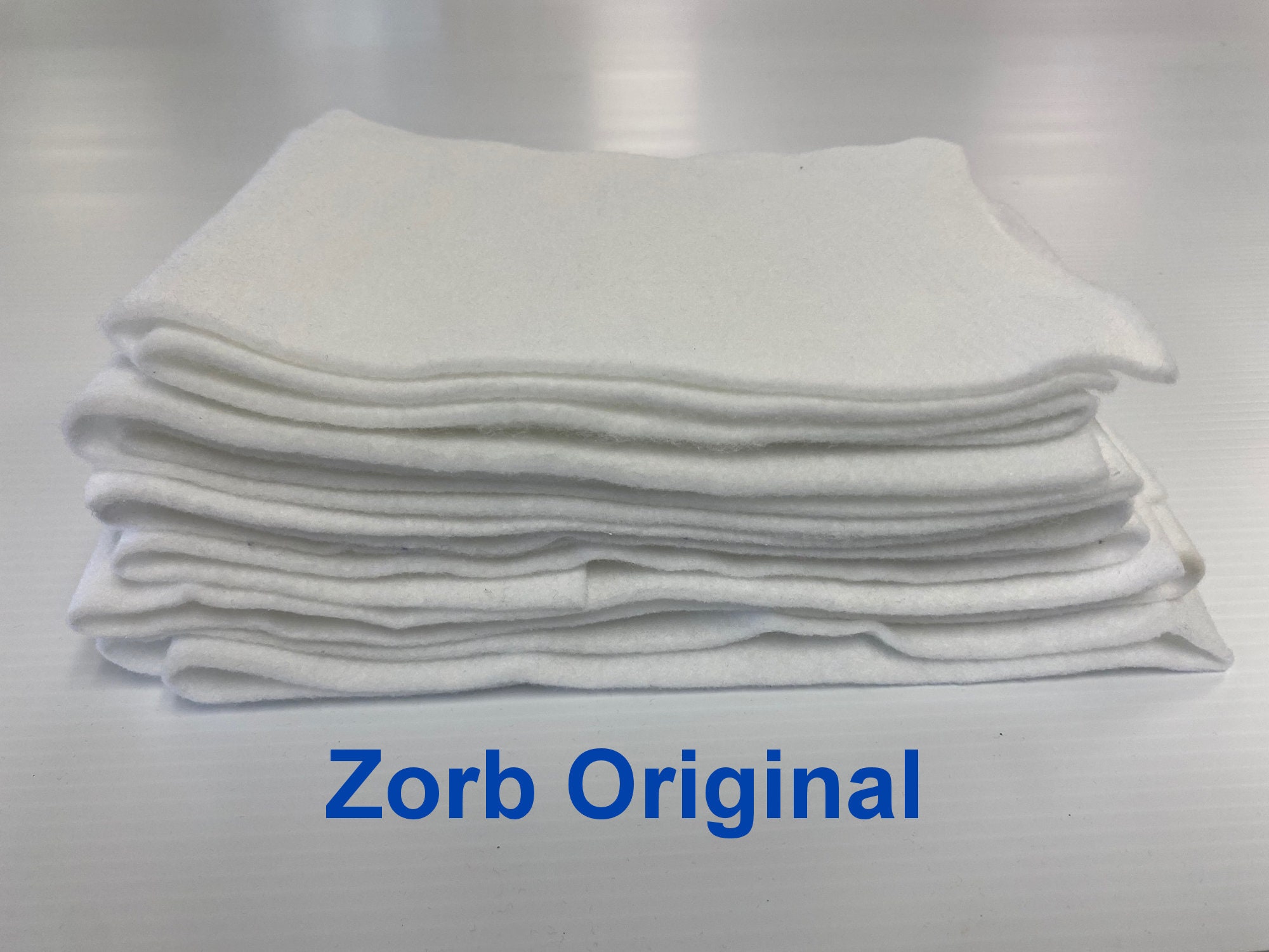 Zorb® Original Fabric White Hypoallergenic Eco Friendly Ultra Absorbent  Fabric for Diapers, Resuable Pads, Bibs, Face Mask Filter 