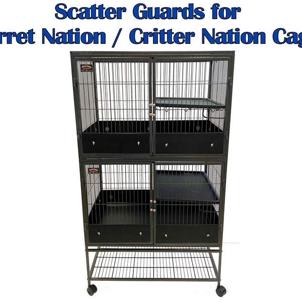 Scatter Guards for Ferret Nation Critter Nation cage