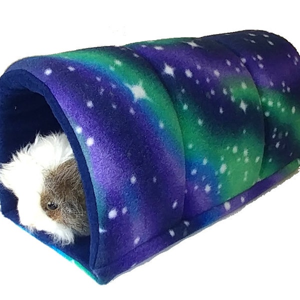 Cozy Tunnel, Hide-Out, Hidey for Guinea Pigs, Ferrets, Hedgehogs, Chinchilla, Sugar Gliders and other Small Animals