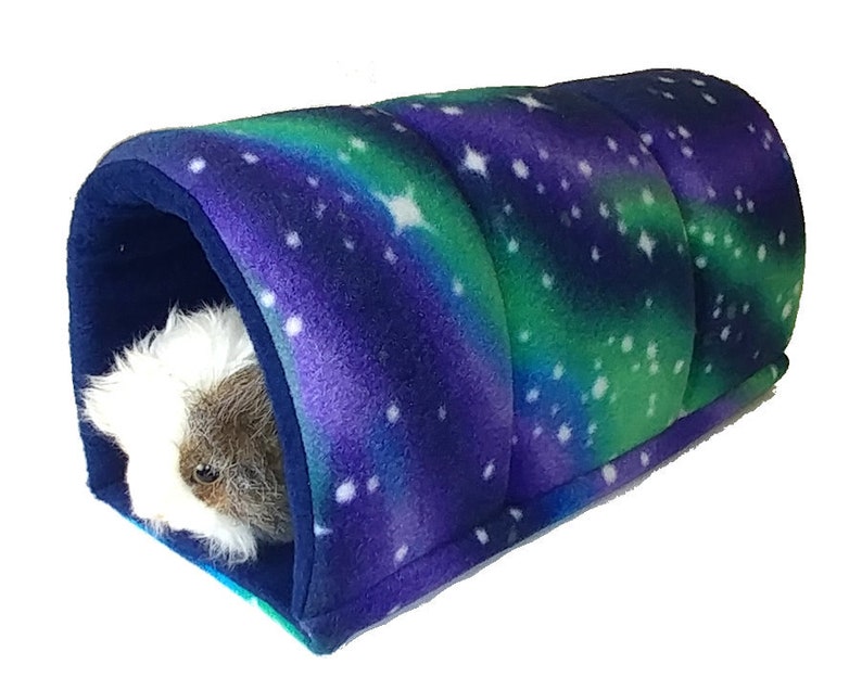 Cozy Tunnel, Hide-Out, Hidey for Guinea Pigs, Ferrets, Hedgehogs, Chinchilla, Sugar Gliders and other Small Animals image 1