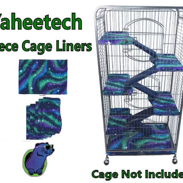 Yaheetech Cage Liner Set for Ferret, Chinchilla, Rabbit, Sugar Glider