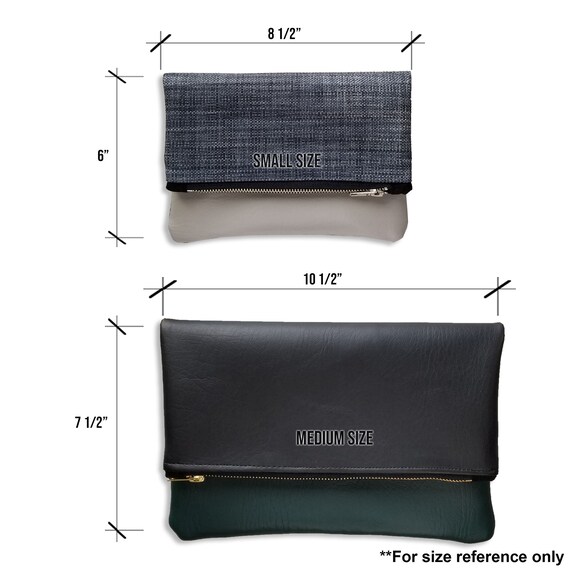 small foldover purse