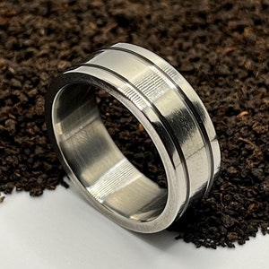 Titanium Minimalist Ring - Extra durable Ring- Industrial Ring - Minimalist Ring - Wedding ring Waterproof - Gift For Men - Unique Ring