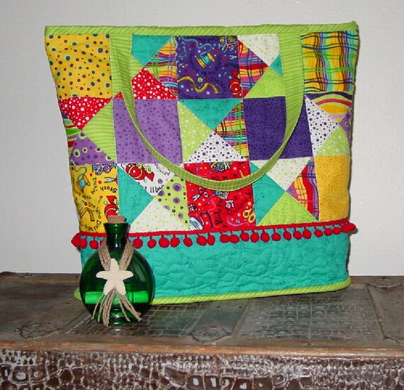 Big Charm Tote Pattern pdf Download - Etsy