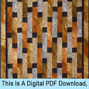 The Man Quilt Pattern / PDF Digital Pattern Download