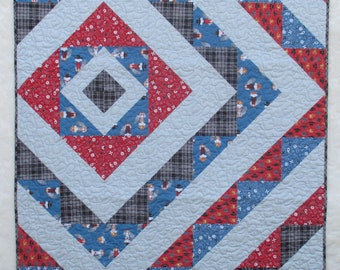 Coyote Cowboy Baby Quilt