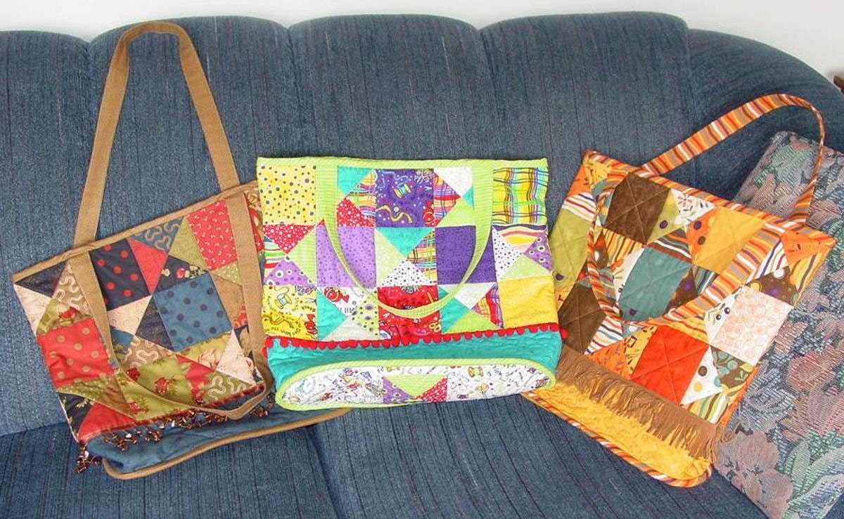 Big Charm Tote Pattern pdf Download - Etsy