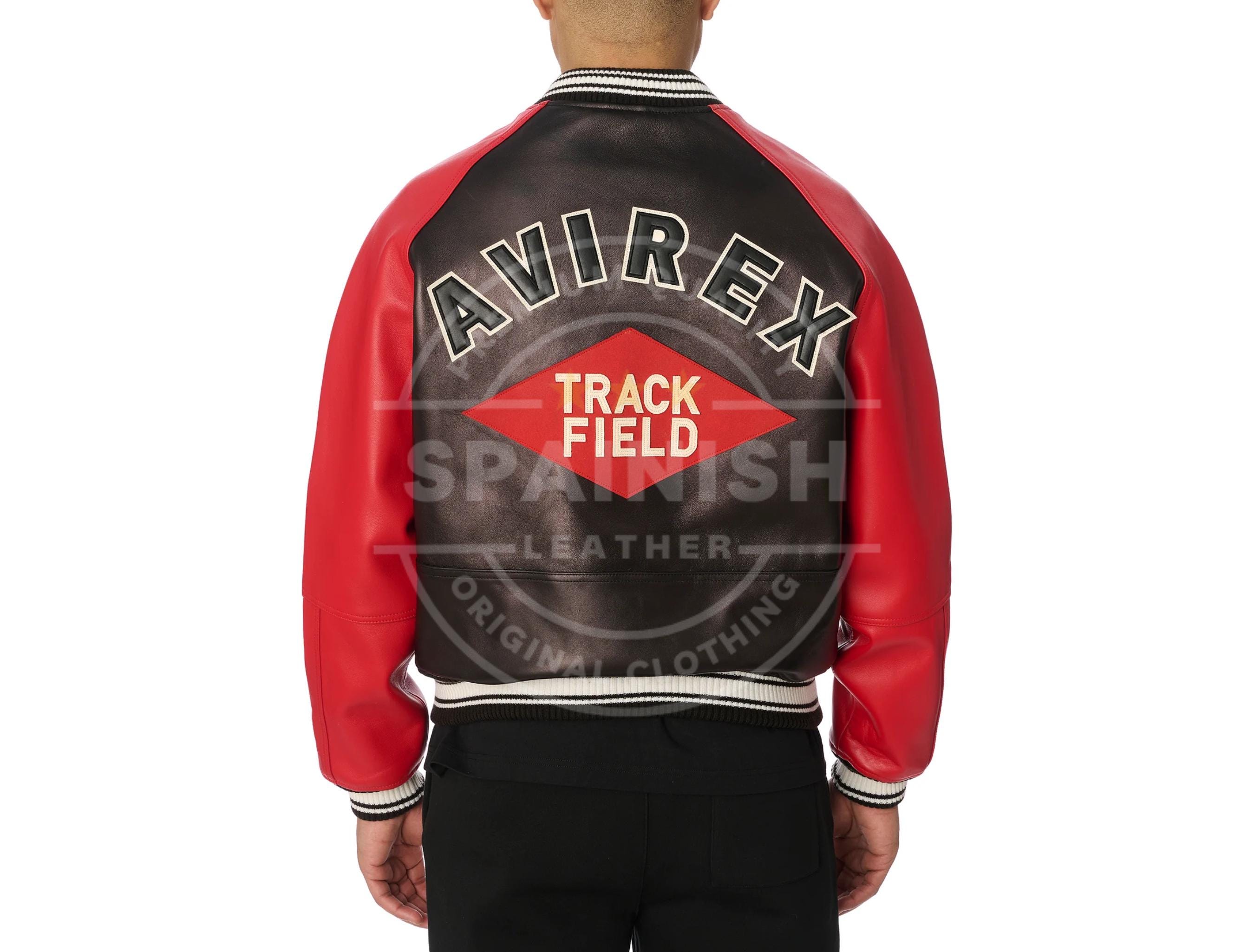Avirex track field jacket hot sale