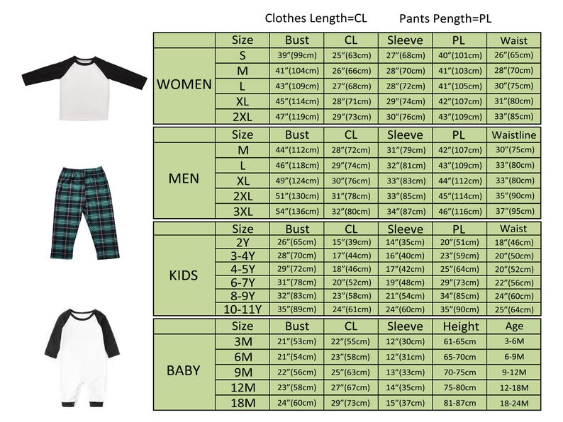 Family Christmas Name Pajamas Monogrammed Family Christmas Pajamas