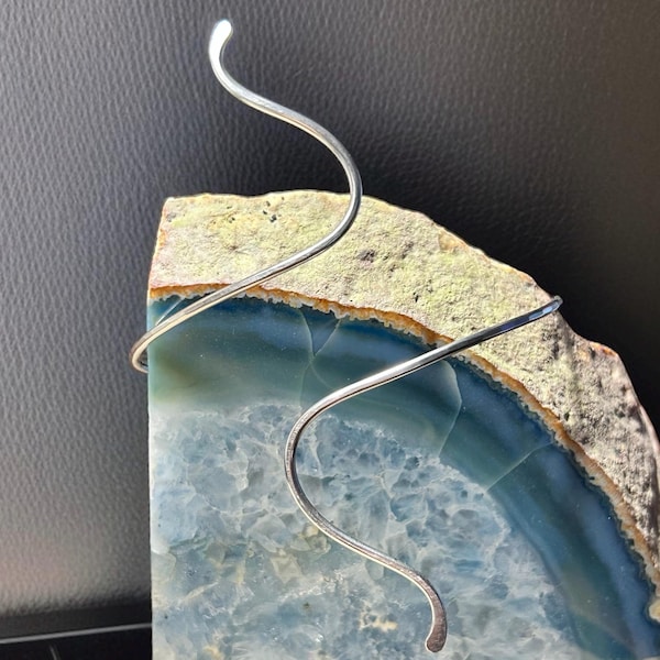 Serpent Armlet Armband Upper Arm Cuff Bracelet - Gold Brass Copper Bronze Stainless Steel