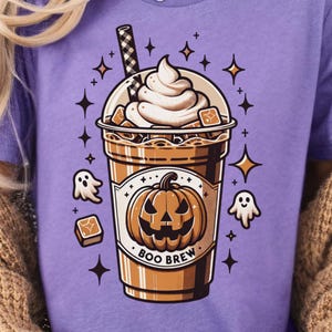 Boo Brew Coffee PNG, Coffee PNG, Halloween PNG, Digital Design, Shirt Design, Trendy Halloween, Halloween Coffee, Gift for Coffee Addicts