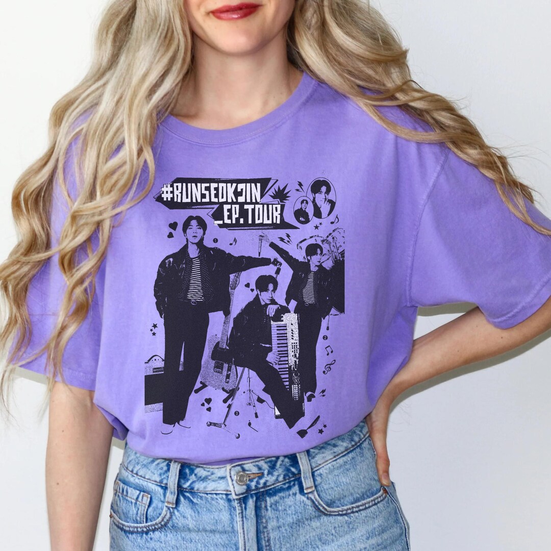 RUNSEOKJIN S/S T-Shirt タルソク ランソクジン 顔T （JIN