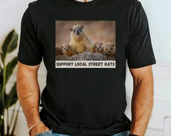Ich liebe Rock Hyrax Shirt, Tshirt Geschenk für Frau und Mann, Dumme Geschenke, Cringe T-shirt, hässliche Shirts, verrückte Kleidung, unangemessene T-Shirts