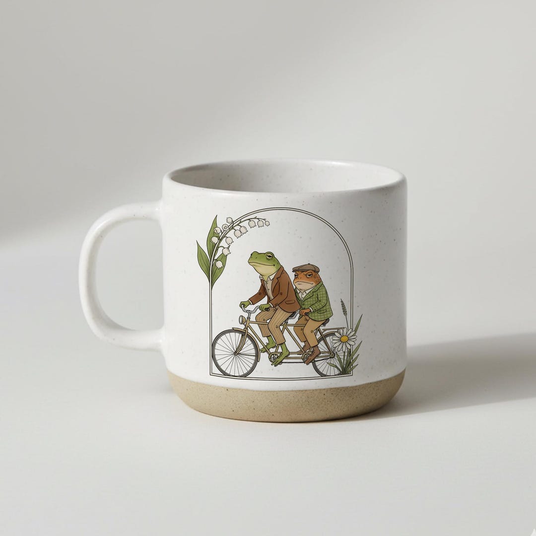 Frog and Toad Mug, Frog and Toad Gift, Cute Mug, Teacher Gift, Gift for ...