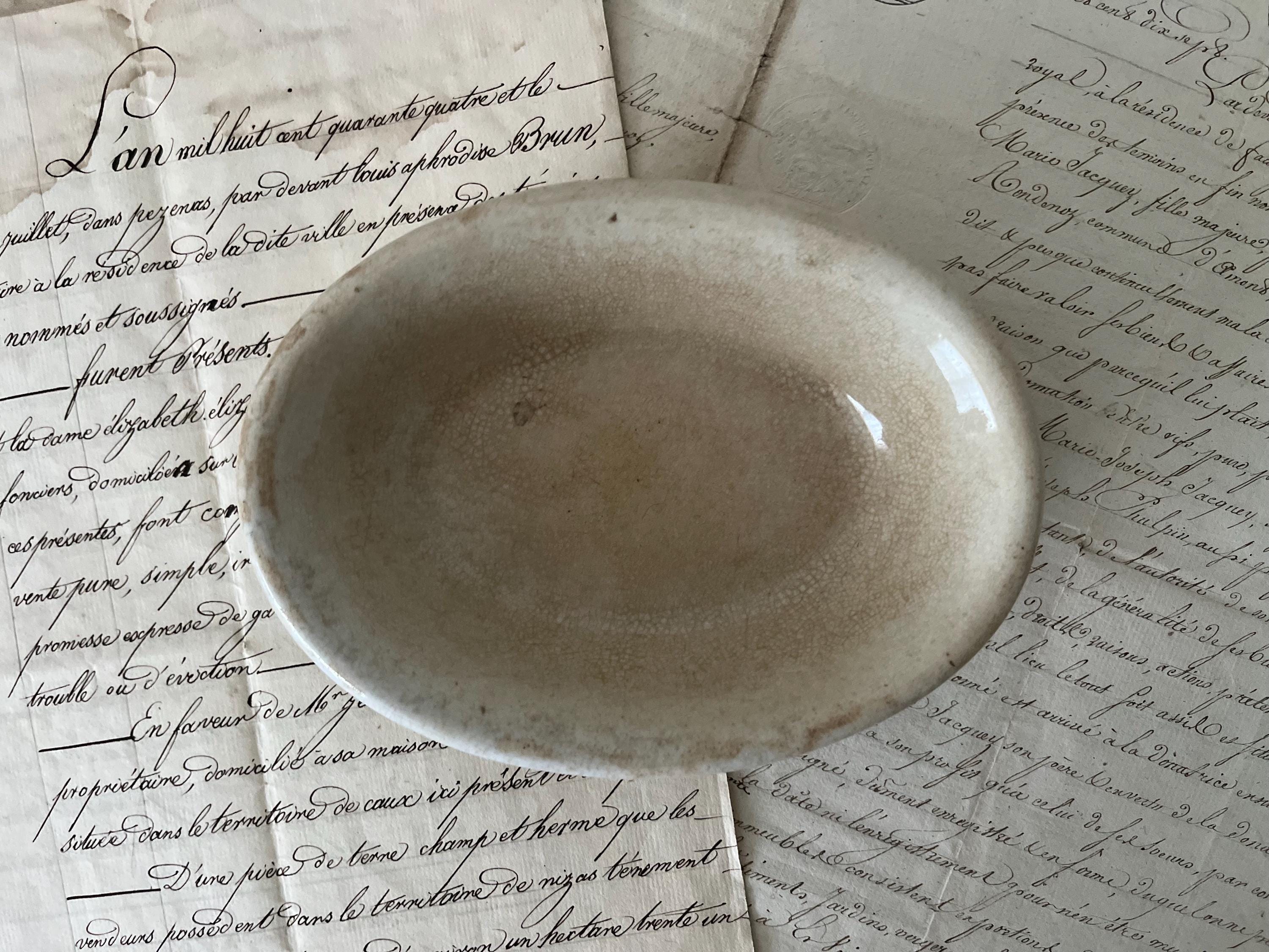 Ironstone Soap Dish