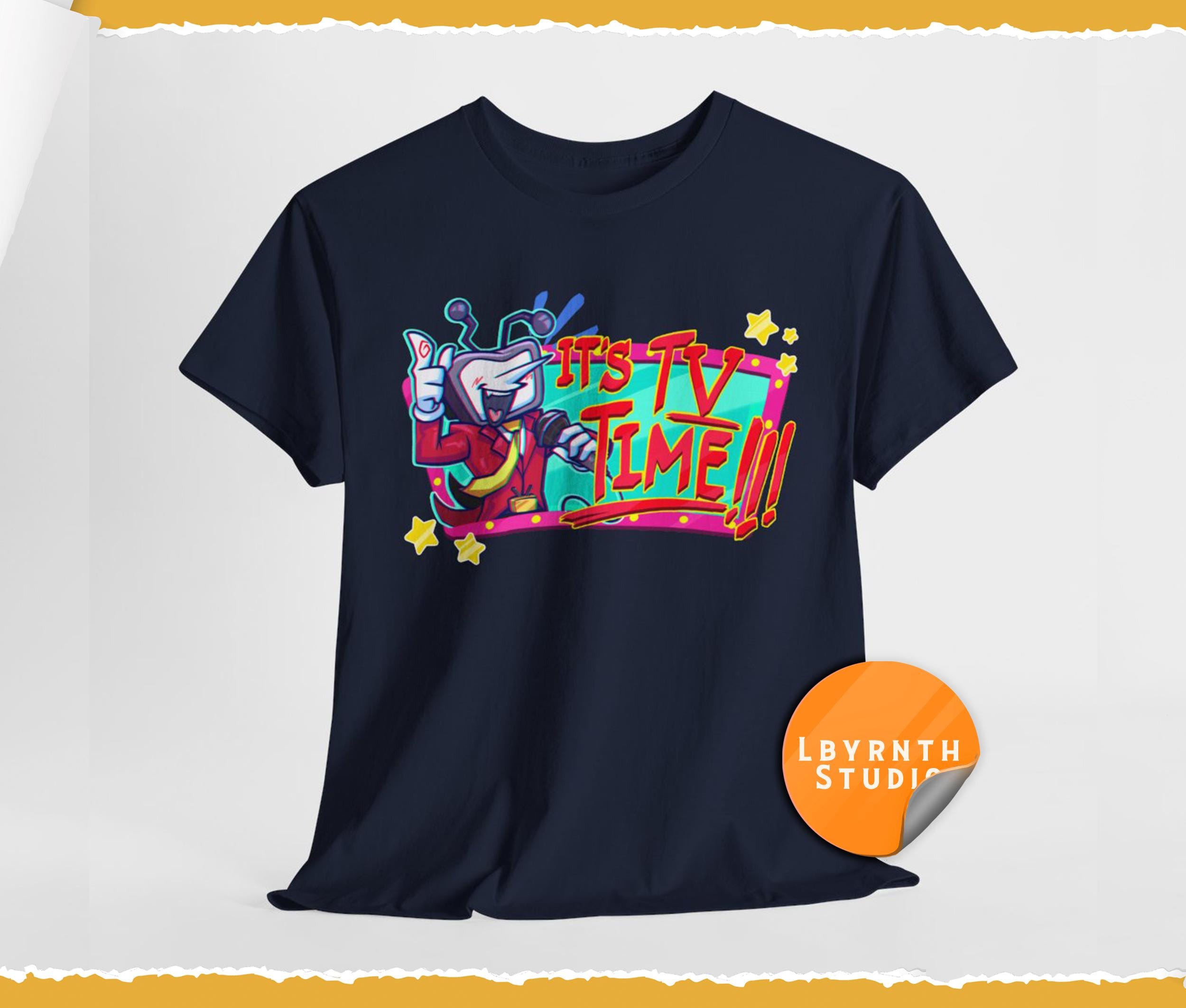 Tenna Deltarune ITS TV TIME Game Shirt Unisex, Dtg Video Game