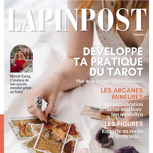 Le LapinPost® : ton magazine numérique mensuel 100% dédié à la découverte et à l'apprentissage du Tarot de manière fun et ludique