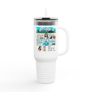 Chic Insulated Travel Mug, 40oz: Perfect for Adventurers, Coffee Lovers, Personalization, Gifts, Vibrant Designs