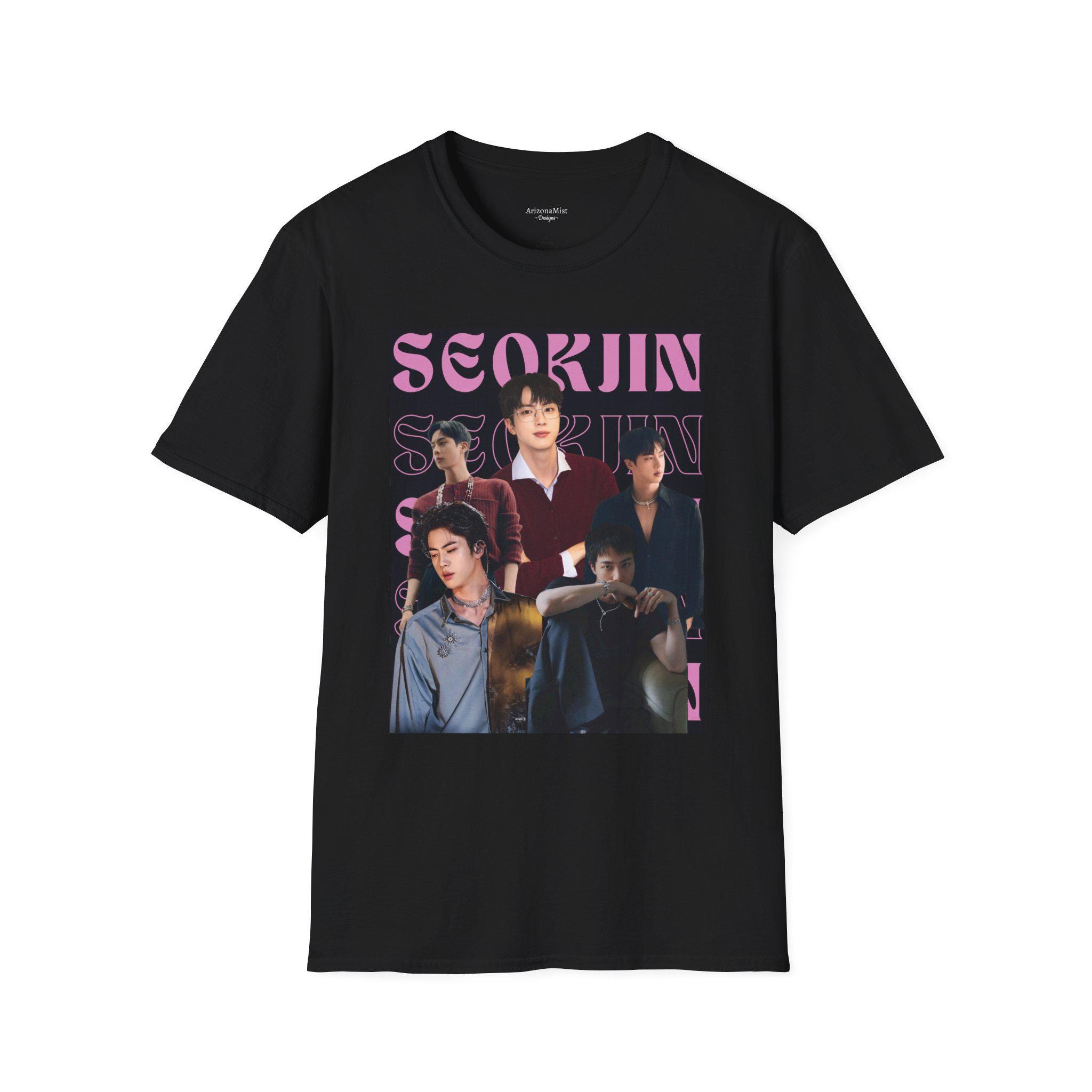 BTS　Jin　ソクジン　Tシャツ Seok-jin BTS T-shirt, Jin BTS T-shirt - Etsy