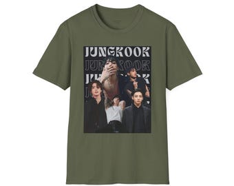 Jungkook BTS T-shirt - Etsy Australia