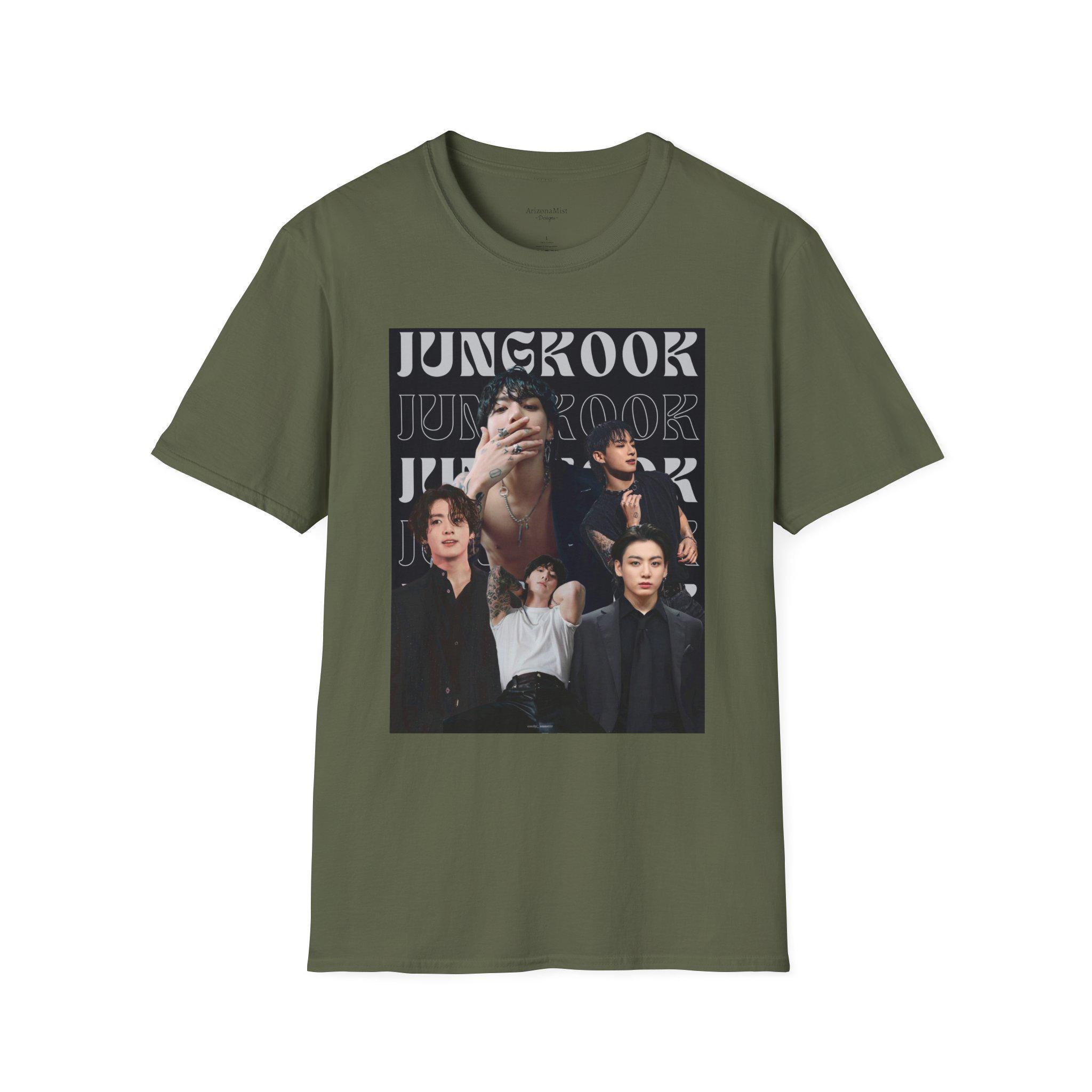 Jungkook BTS T-shirt - Etsy