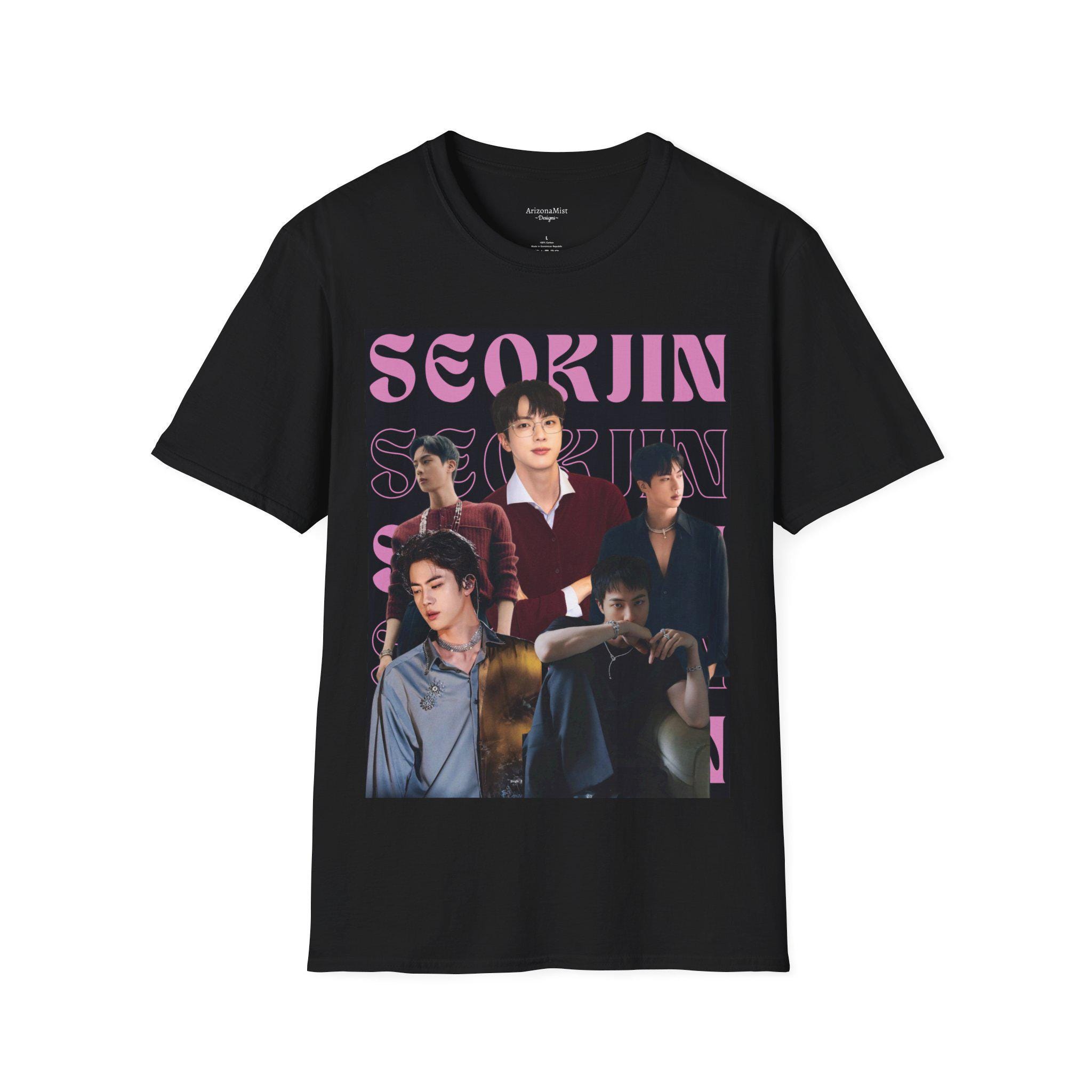 ソクジン BTS Tシャツ、ジン BTS Tシャツ - Etsy 日本