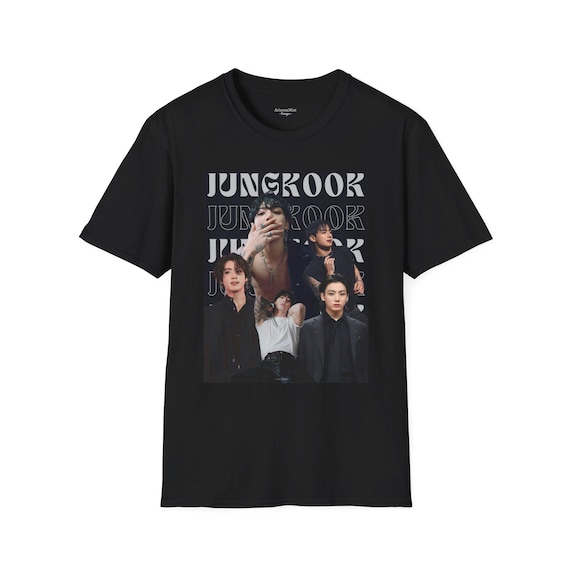 Jungkook BTS T-shirt - Etsy Australia