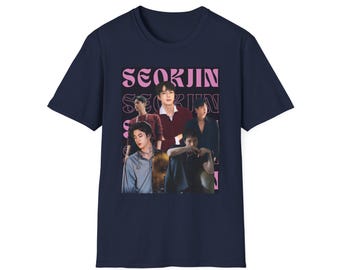 Seok-jin BTS T-shirt, Jin BTS T-shirt - Etsy