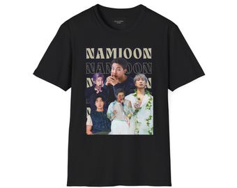 Camiseta NamJoon BTS, camiseta RM BTS