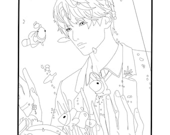 Love and Dreepspace Coloring Page - Etsy