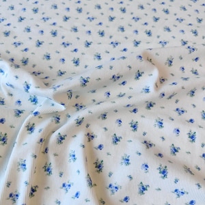 Rib Jersey - Rib knit cotton fabric for sewing clothes and crafting