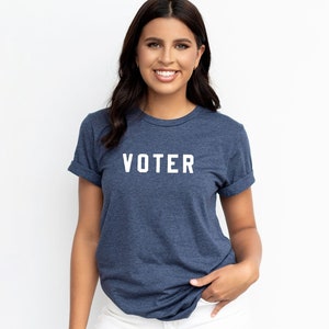 Camiseta del votante / Camiseta de la elección 2022 / Camisa de votación / Camiseta del voto de la mujer / Camiseta del voto de los hombres / Unisex Fit / Camiseta de votación