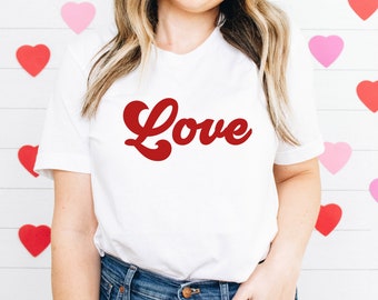 Love | Valentine's Day Graphic Tee | Women's T-Shirt | Love T-Shirt | All You Need is Love | Valentine | Galentine's Day | Men's T-Shirt