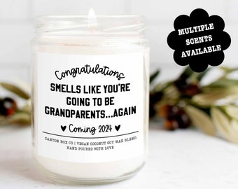 Pregnancy Announcement Gift for Grandparents, You are Going To Be Grandparents Again, 2nd Pregnancy, Baby Reveal, 2nd Baby Announcement Gift