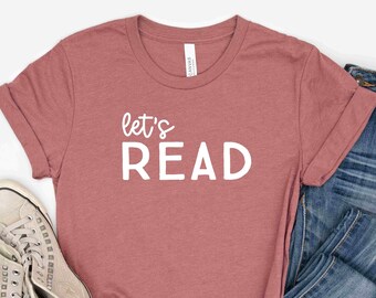 Camisa de leitura, camisa de leitura, camiseta de leitura, camisa de professor da semana de leitura, camisa de bibliotecário, camisa de amante de livros, camiseta de livro, camisas de professor